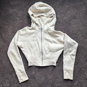Lululemon Cropped Scuba Zip-Up Hoodie